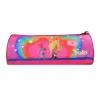 Trousse ronde Les Trolls - 1 compartiment - rose - Bagtrotter