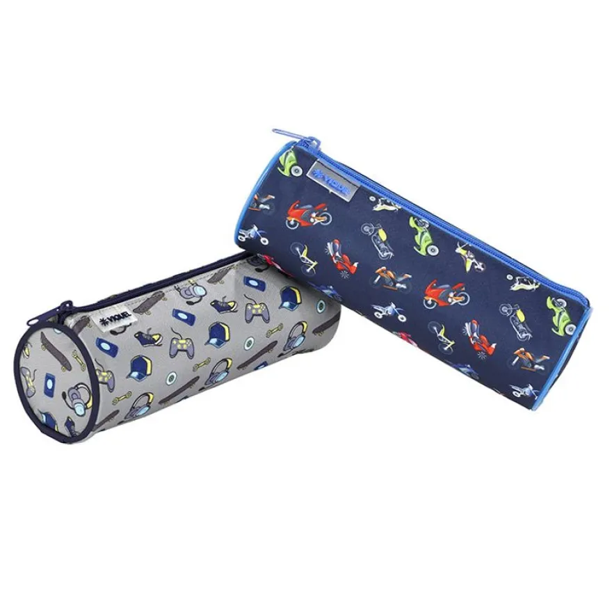 Trousse ronde Lifestyle - 1 compartiment - 2 modèles disponibles - Viquel