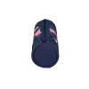 Trousse ronde Lili Lou - 1 compartiment - bleu - Bagtrotter