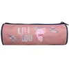 Trousse ronde Lililou - 1 compartiment - rose - Bagtrotter