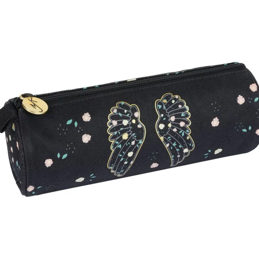 Trousse ronde Little Karl Marc John - 1 compartiment - noir - Oberthur