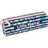 Trousse ronde Little Marcel - 1 compartiment - marine - Oberthur
