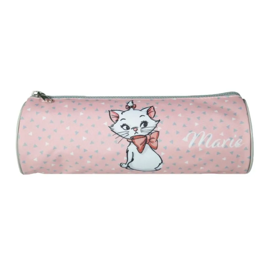 Trousse ronde Marie - 1 compartiment - rose - Bagtrotter