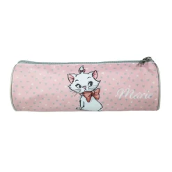 Trousse ronde Marie - 1 compartiment - rose - Bagtrotter