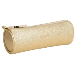 Trousse ronde Maya - 22 x 7 x 7 cm - 1 compartiment - disponible dans différentes couleurs - Biopic