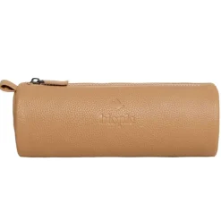 Trousse ronde Maya - 22 x 7 x 7 cm - 1 compartiment - disponible dans différentes couleurs - Biopic