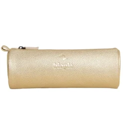 Trousse ronde Maya - 22 x 7 x 7 cm - 1 compartiment - disponible dans différentes couleurs - Biopic