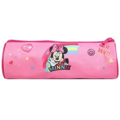 Trousse ronde Minnie - 1 compartiment - rose - Bagtrotter
