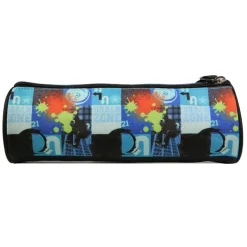 Trousse ronde Offshore - 1 compartiment - bleu - Bagtrotter