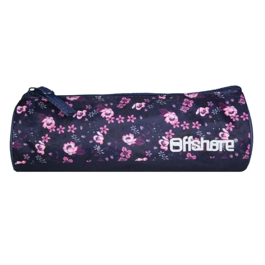 Trousse ronde Offshore - 1 compartiment - pivoines - Bagtrotter