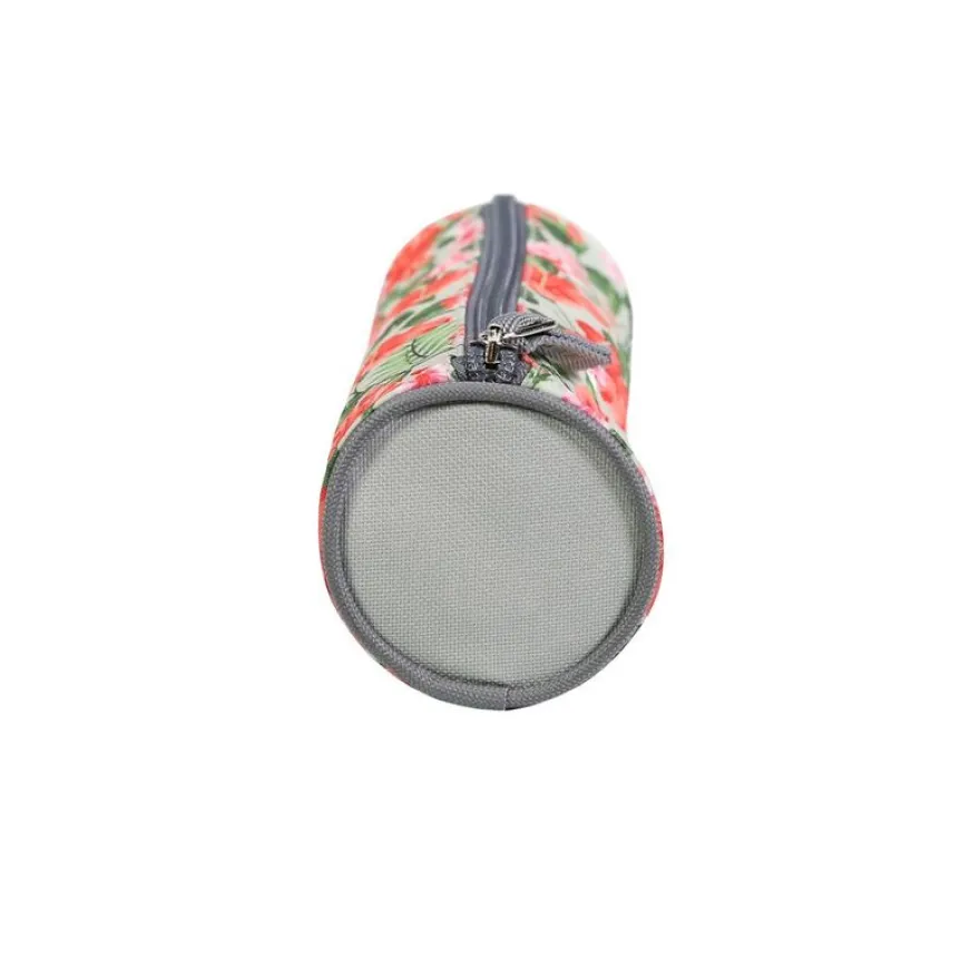 Trousse ronde Offshore - 1 compartiment - hibiscus - Bagtrotter