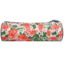 Trousse ronde Offshore - 1 compartiment - hibiscus - Bagtrotter