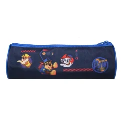 Trousse ronde Pat'Patrouille - 1 compartiment - bleu - Bagtrotter
