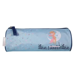 Trousse ronde Phileas - 1 compartiment - lune - Bagtrotter
