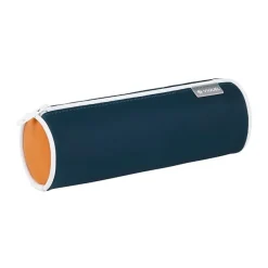 Trousse ronde Rubber - 1 compartiment - 4 coloris disponibles - Viquel