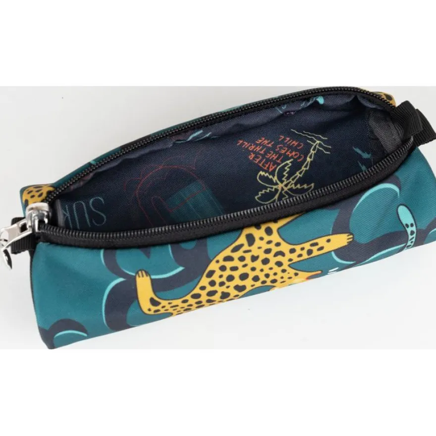 Trousse ronde réversible Oxbow Joakim - 1 compartiment - couleurs assorties - Hamelin
