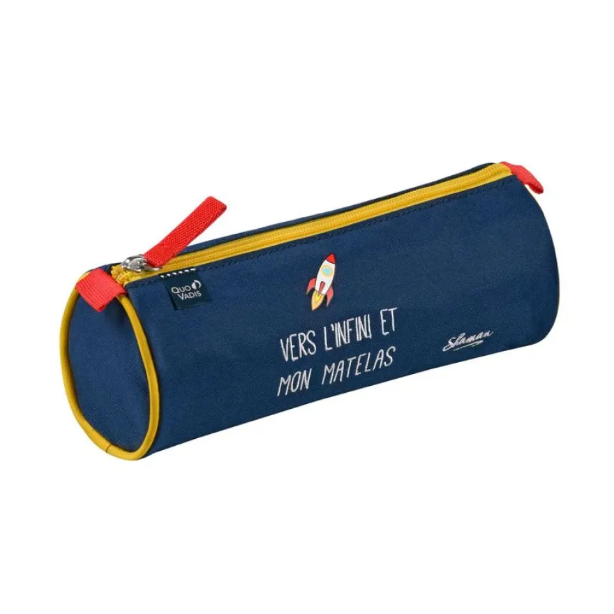 Trousse ronde Shaman - 1 compartiment - différents modèles disponibles - Quo Vadis