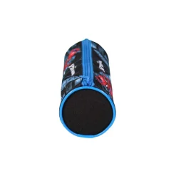 Trousse ronde Spiderman - 1 compartiment - bleu - Bagtrotter