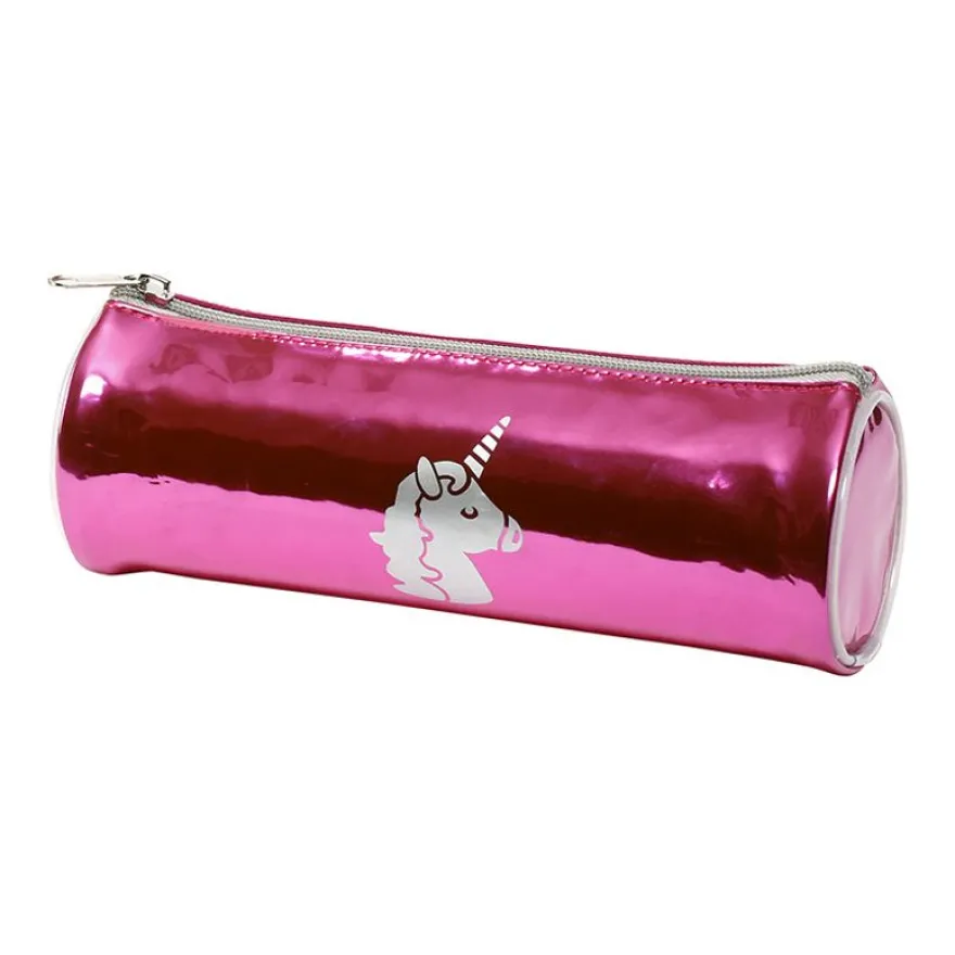 Trousse ronde Style - 1 compartiment - 3 coloris disponibles - Viquel