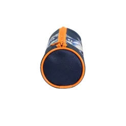 Trousse ronde Vorax Dinosaure - 1 compartiment - bleu - Bagtrotter