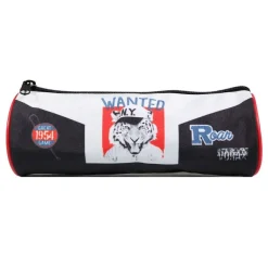 Trousse ronde Vorax Tigre - 1 compartiment - noir - Bagtrotter