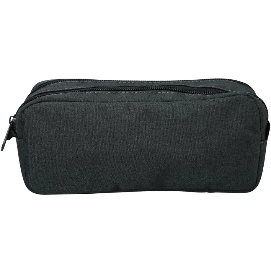 Trousse SCHOOL Maxi 2 compartiments coloris noir