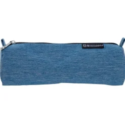 Trousse semi-ronde Denim 500 - disponible dans différentes couleurs - Exacompta