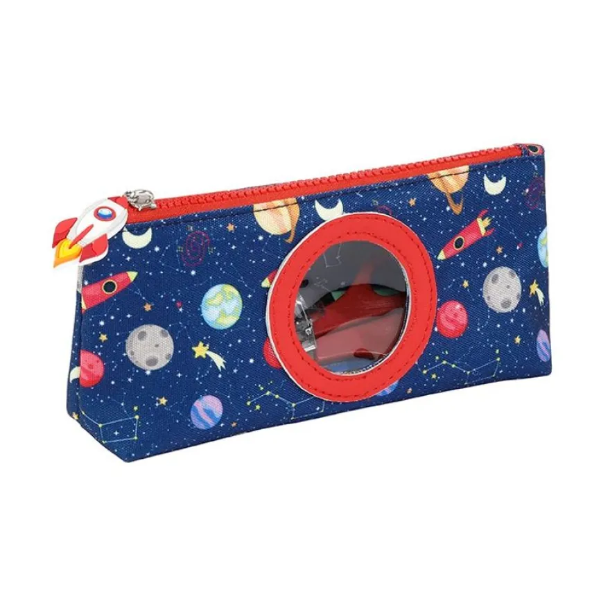 Trousse Spaceship - 1 compartiment - différents modèles disponibles - Viquel