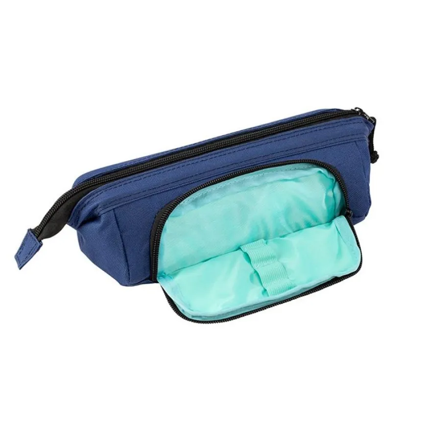 Trousse Teknik Wide - 2 compartiments - différents modèles disponibles - Viquel