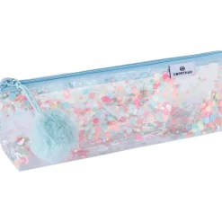 Trousse triangle Confettis - 1 compartiment - 4 décors assortis - Oberthur