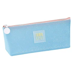 Trousse triangulaire Jelly - 1 compartiment - 3 coloris disponibles - Viquel