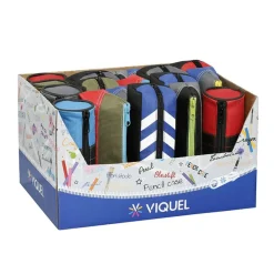 Trousse Viquel - 1 compartiment - différents coloris et formes disponibles