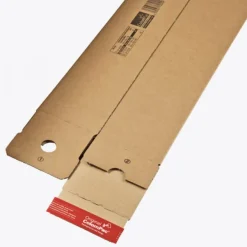 Tube d'expédition carré - 10,8 cm x 10,8 cm x 61 cm - Logistipack