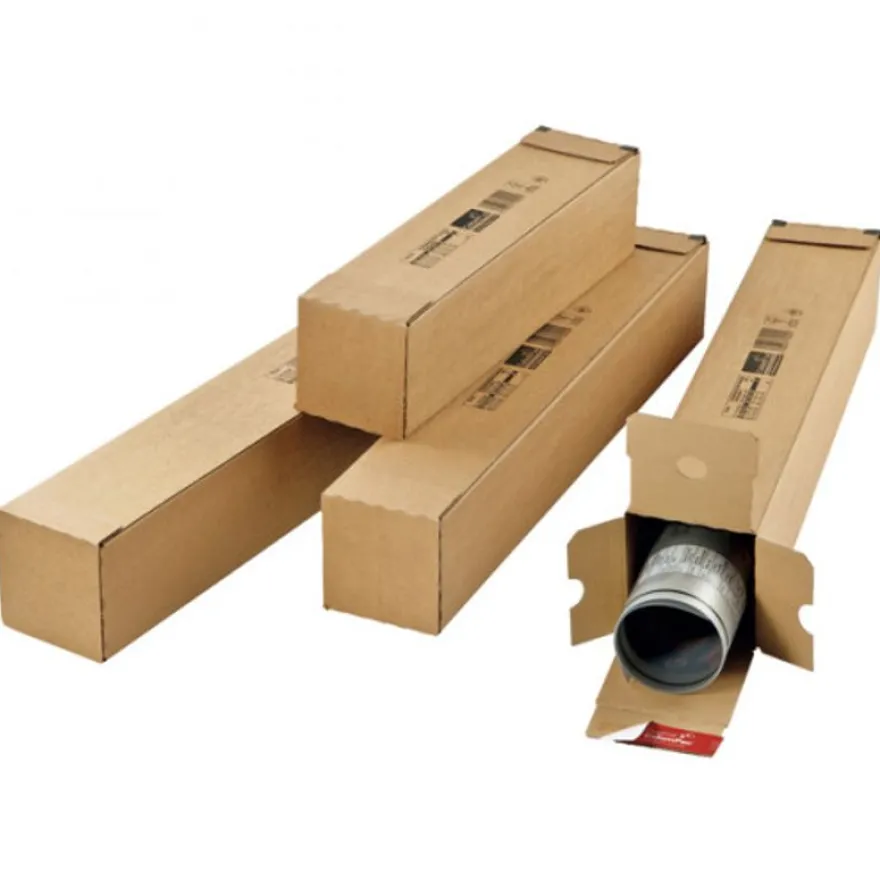 Tube d'expédition carré - 10,8 cm x 10,8 cm x 61 cm - Logistipack