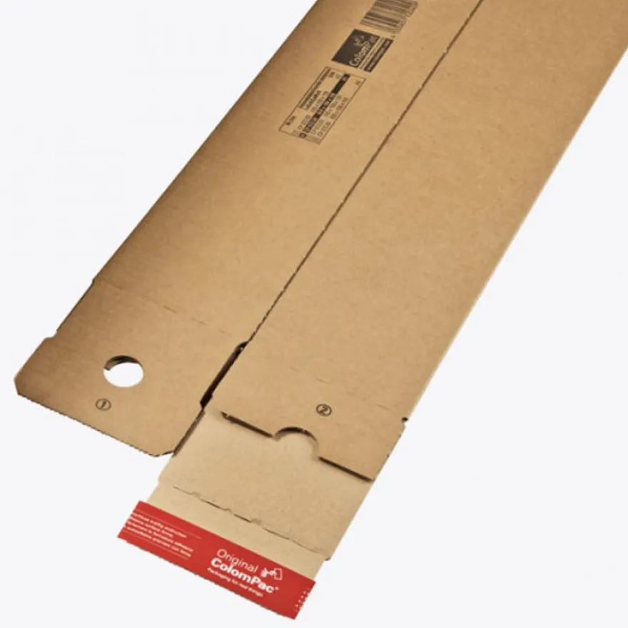 Tube d'expédition carré - 10,8 cm x 10,8 cm x 43 cm - Logistipack