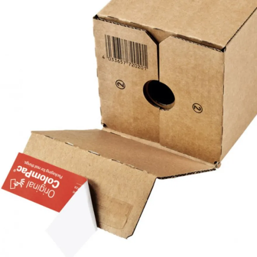 Tube d'expédition carré - 10,8 cm x 10,8 cm x 43 cm - Logistipack