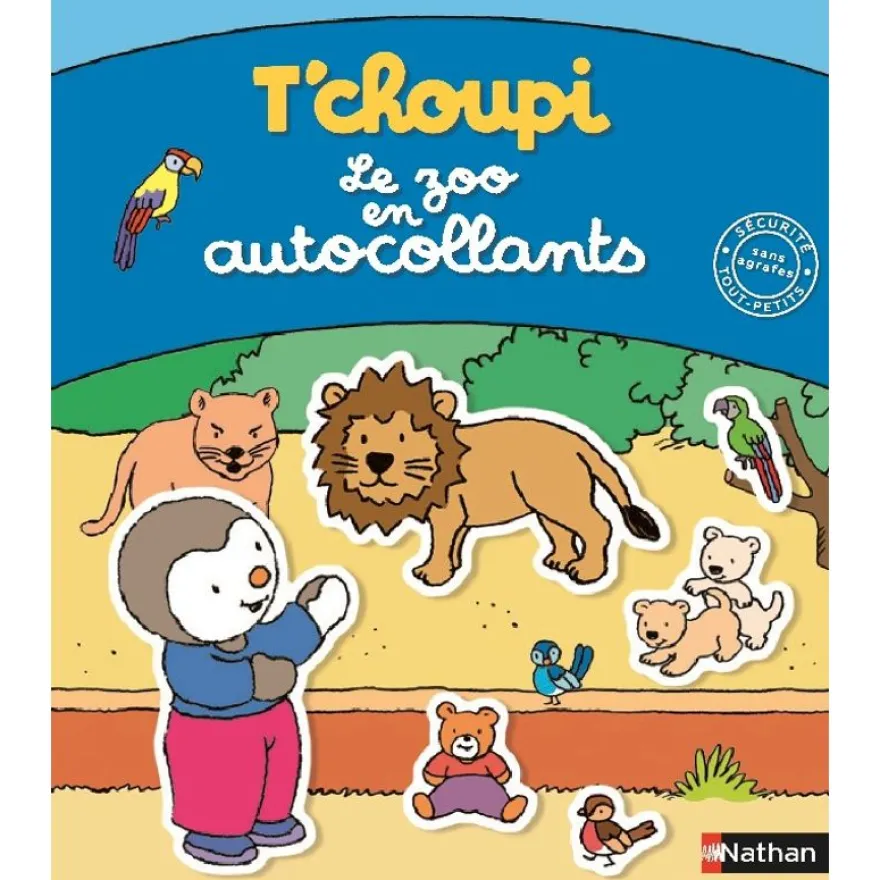 T'Choupi - Le Zoo en autocollants