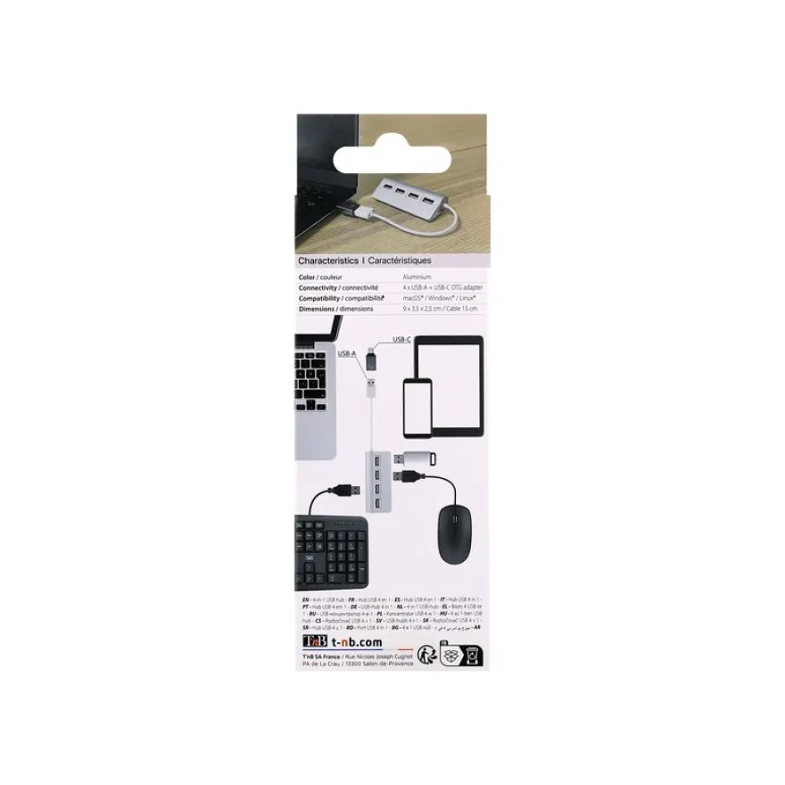 T'nB - Hub 4 ports - USB 2.0