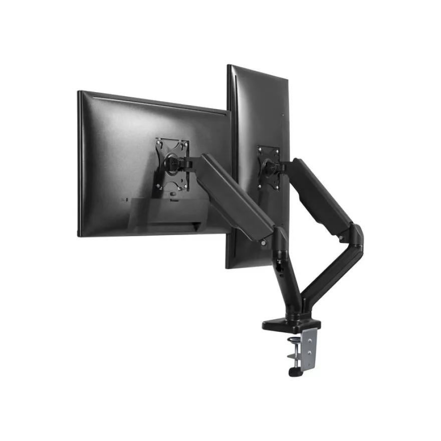 T'nB - kit de montage - Bras porte-écran double - noir