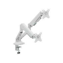 T'nB Ergo - Double bras articulé pour écran - Taille d'écran : 17"-32" - blanc