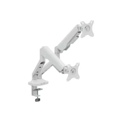 T'nB Ergo - Double bras articulé pour écran - Taille d'écran : 17"-32" - blanc