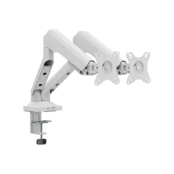 T'nB Ergo - Double bras articulé pour écran - Taille d'écran : 17"-32" - blanc