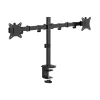 T'nB Ergo - Support double écran fixe - Taille d'écran : 17"-32" - jusqu'à 9kg - noir