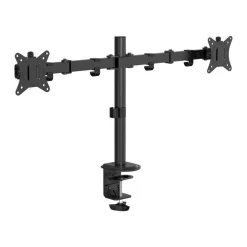 T'nB Ergo - Support double écran fixe - Taille d'écran : 17"-32" - jusqu'à 9kg - noir