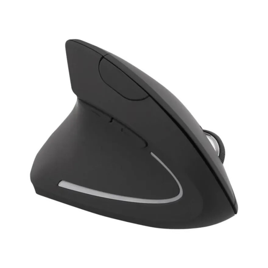 T'nB Ergo Line - souris sans fil ergonomique pour gaucher - noir et argent