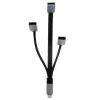 T'nB iClick - cable adaptateur USB type C vers 3 USB-A femelle