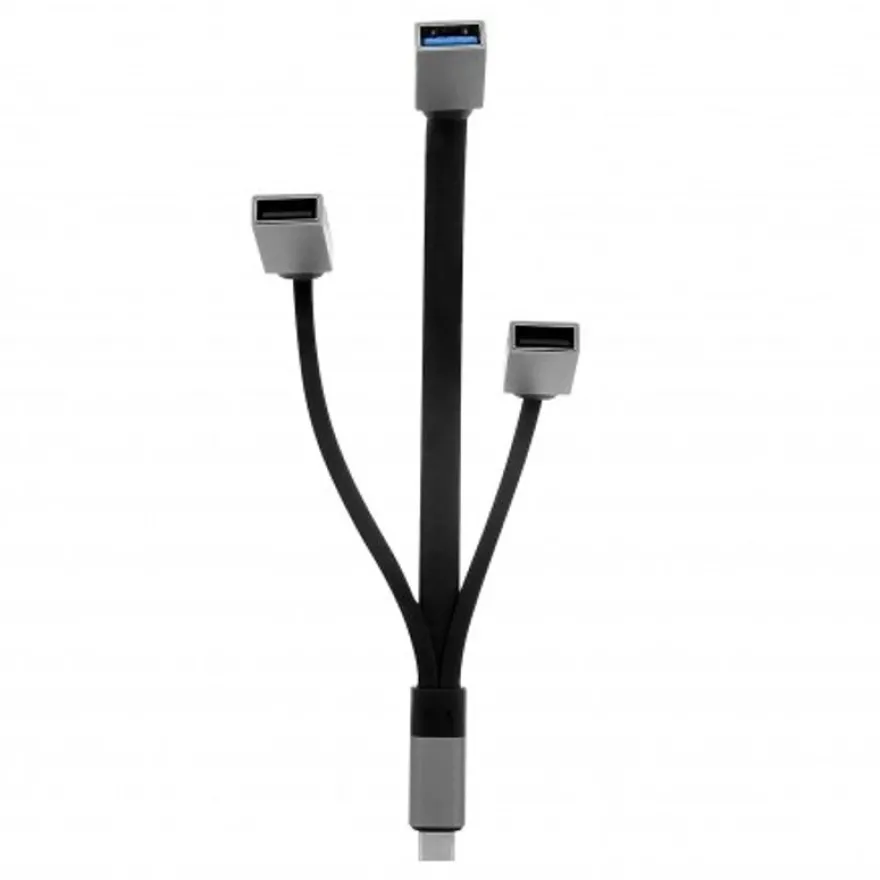 T'nB iClick - cable adaptateur USB type C vers 3 USB-A femelle