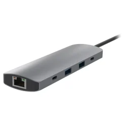 T'nB iClick - Hub 9 en 1 complet - USB-C - HDMI - 1GbE