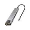 T'nB iClick Pro - Hub 8 en 1 - USB-C 3.2 - HDMI - 1GbE