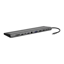 T'nB 12-in-1 - Station d'accueil - USB-C - VGA, HDMI, DP - 1GbE